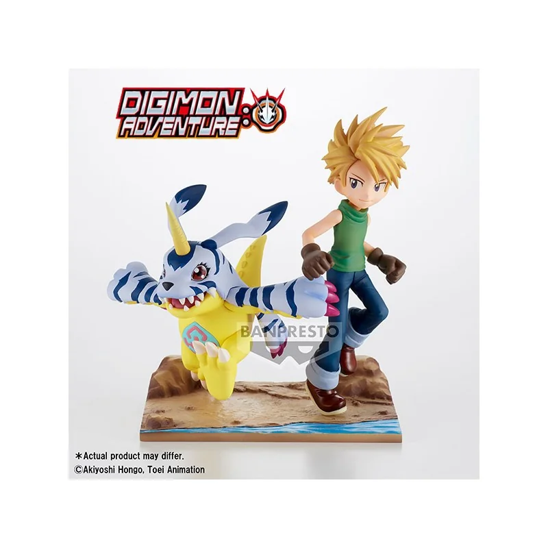 Figurine Digimon Adventure Dxf Adventure Archives Yamato & Gabumon 15cm - W95