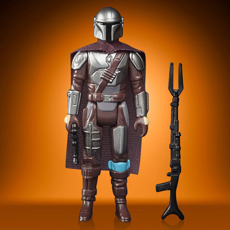 Figurine – STAR WARS The Mandalorian The Mandalorian Beskar Retro Collection Hasbro