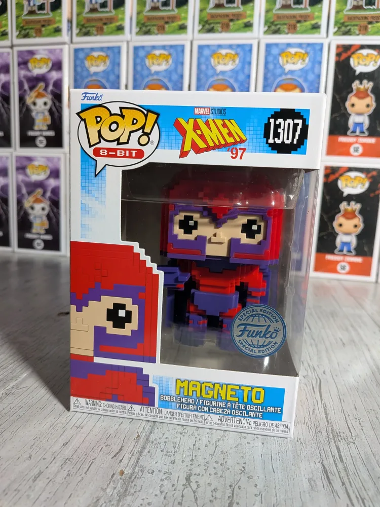 Funko Pop! Magneto – Marvel 8-Bit X-Men '97 #1307