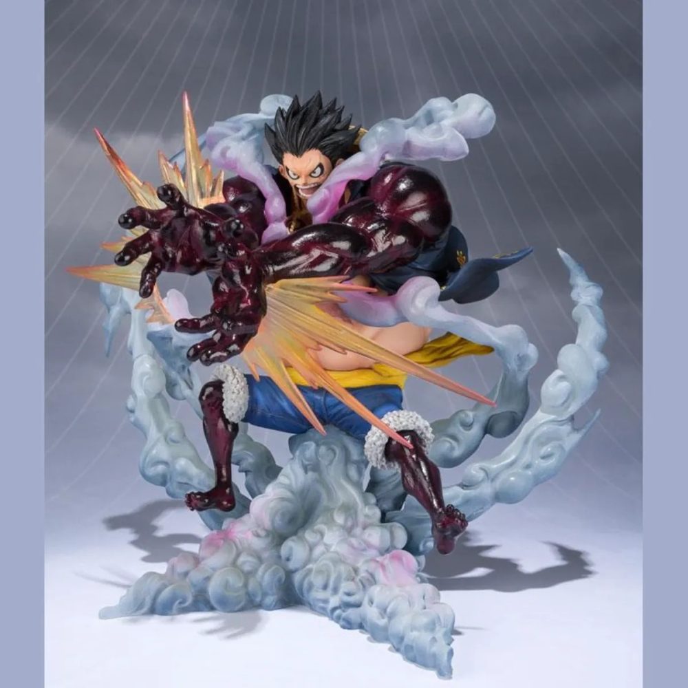 Figurine One Piece Monkey D. Luffy Gear 4 Leo Bazooka Reissue FiguartsZERO