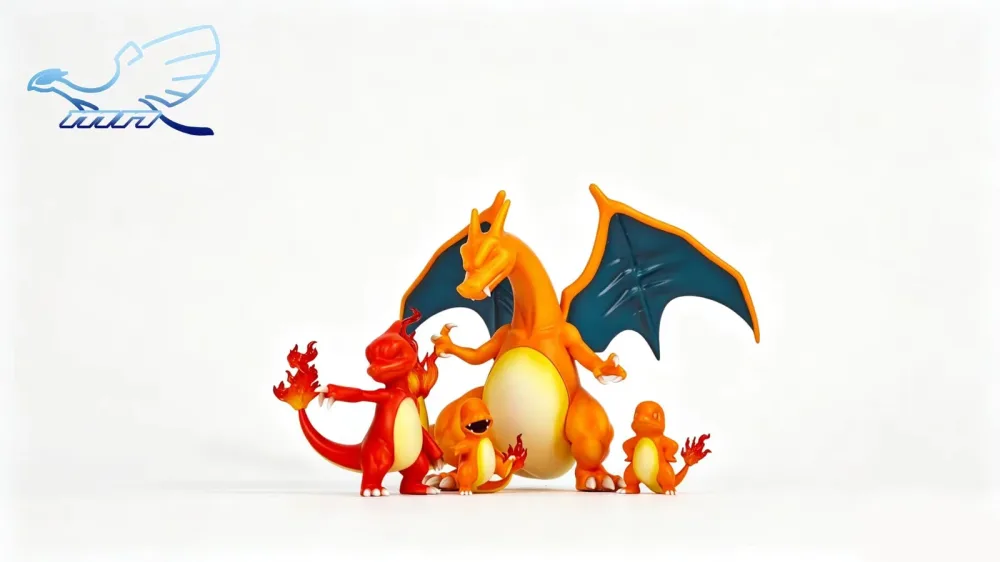 [PREORDER] 1/20 Scale World Figure [MN] – Charmander & Charmeleon & Charizard