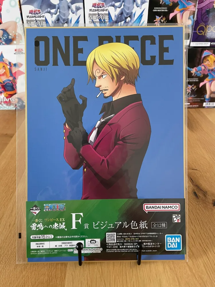 Ichiban Kuji Raimeie no Chuusei (Lot F) – Shikishi A4 Sanji – One Piece
