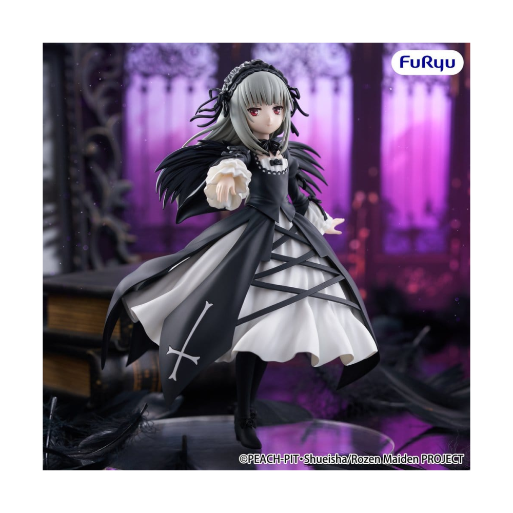 Rozen Maiden Figurine Trio-Try-iT Suigintou 18 cm