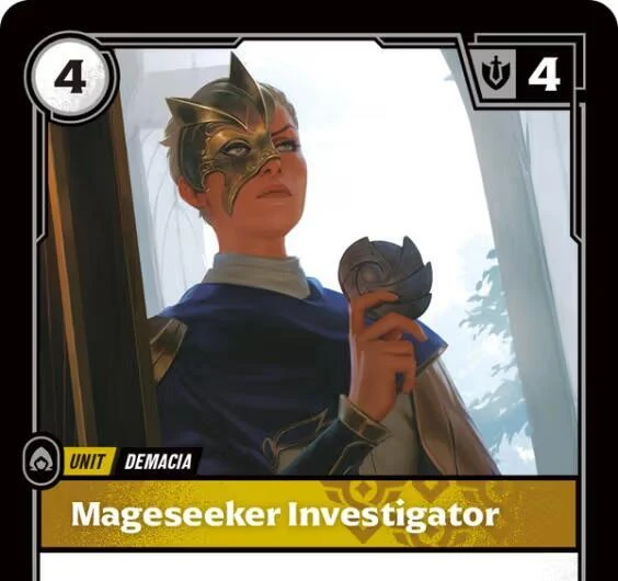 Riftbound - Carte Traqueuse de mages Déchaînement FR