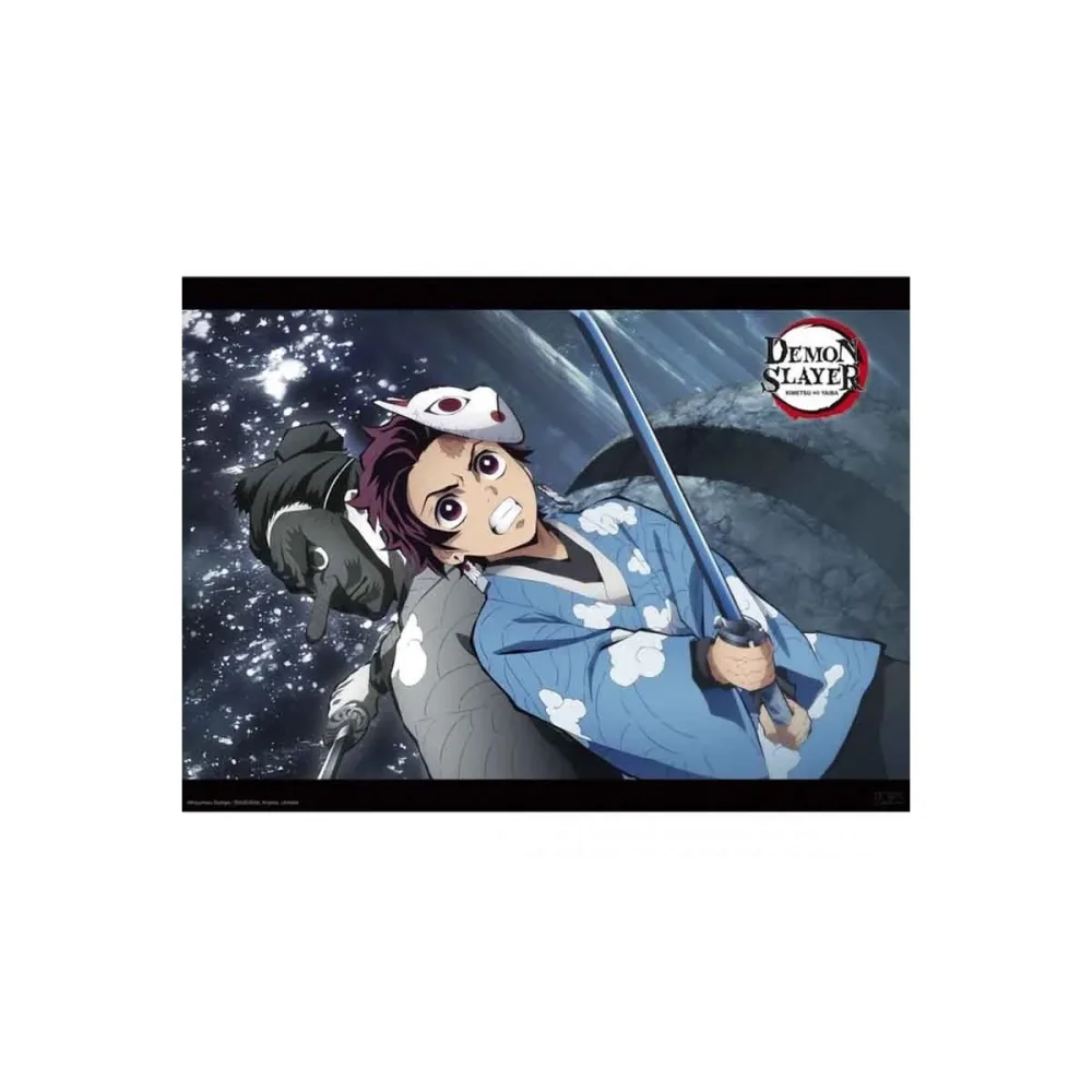 Demon Slayer - Poster Tanjiro et Urokodaki