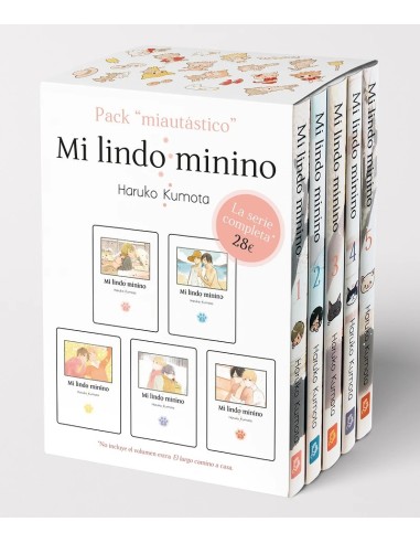 Pack Miautástico: Mi Lindo Minino, Vol.1-5 – Manga