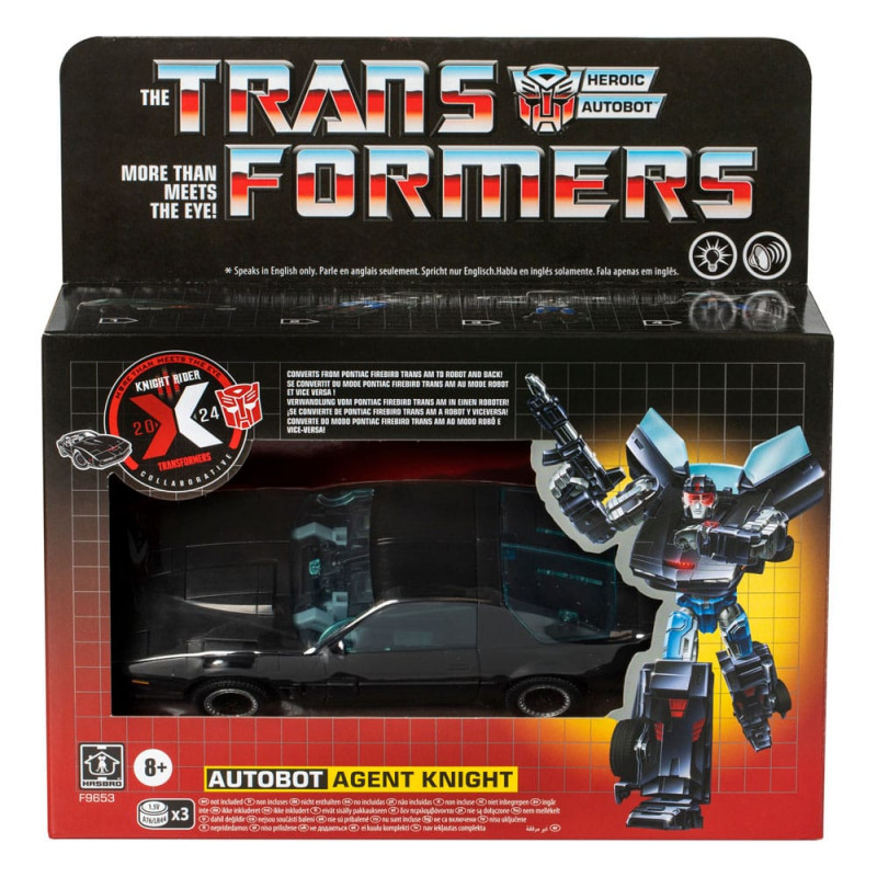 TRANSFORMERS X K 2000 Autobot Agent Knight Hasbro – Figurine