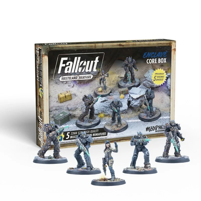 Jeu de plateau Fallout ww enclave core box