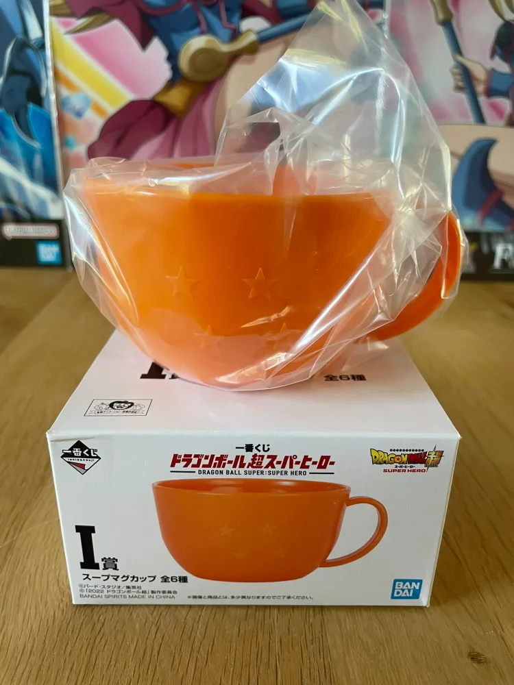 Mug – Dragon Ball Super: Super Hero – Orange Plastic Dragon Ball Stars Ichiban Kuji (Prize I)