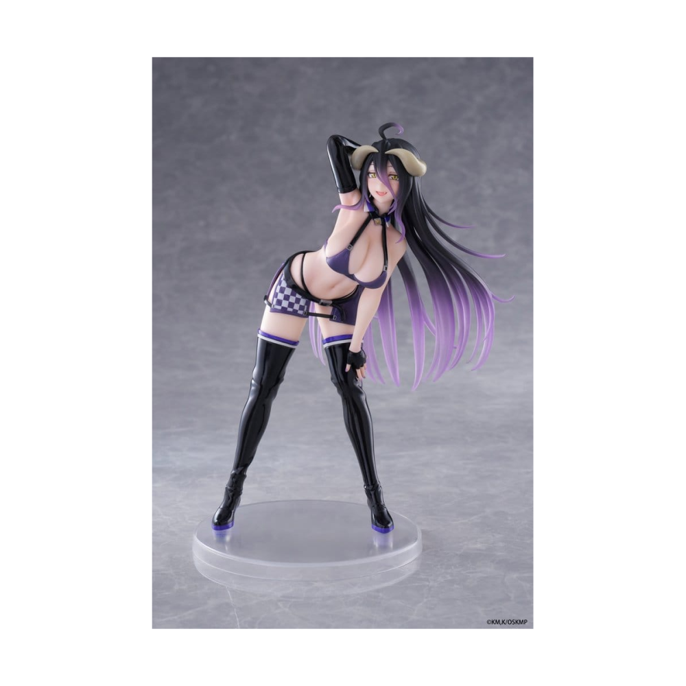 Overlord Figurine Coreful Albedo Grid Girl Ver. 18 cm