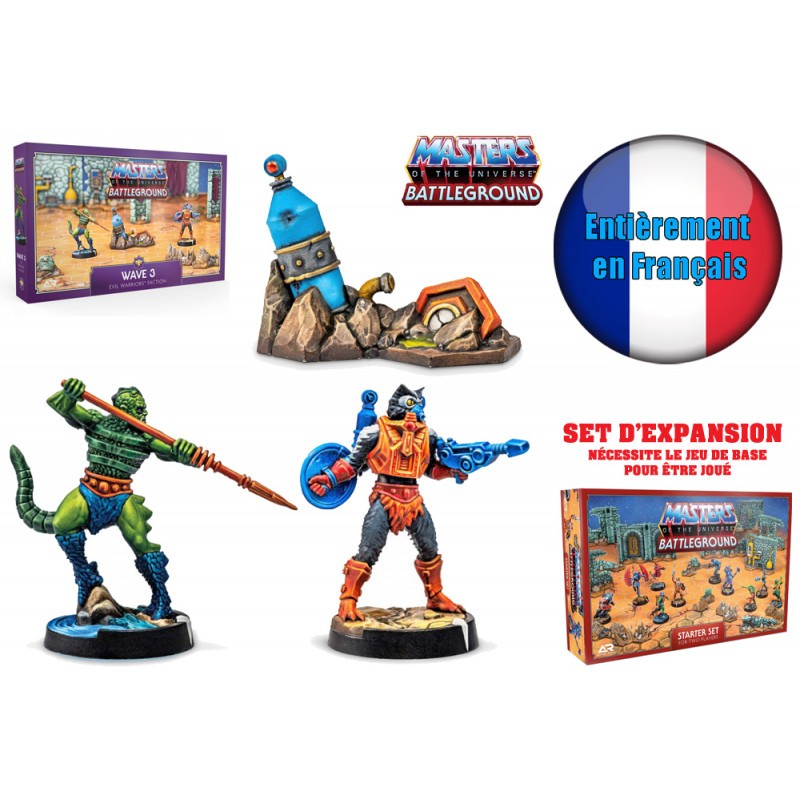 Jeu de société Motu-battleg.w3 evil warriors fra