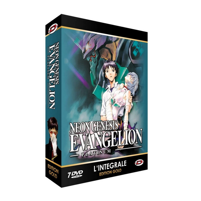 NEON GENESIS EVANGELION Platinum Coffret DVD Intégrale Edition Gold – Livre