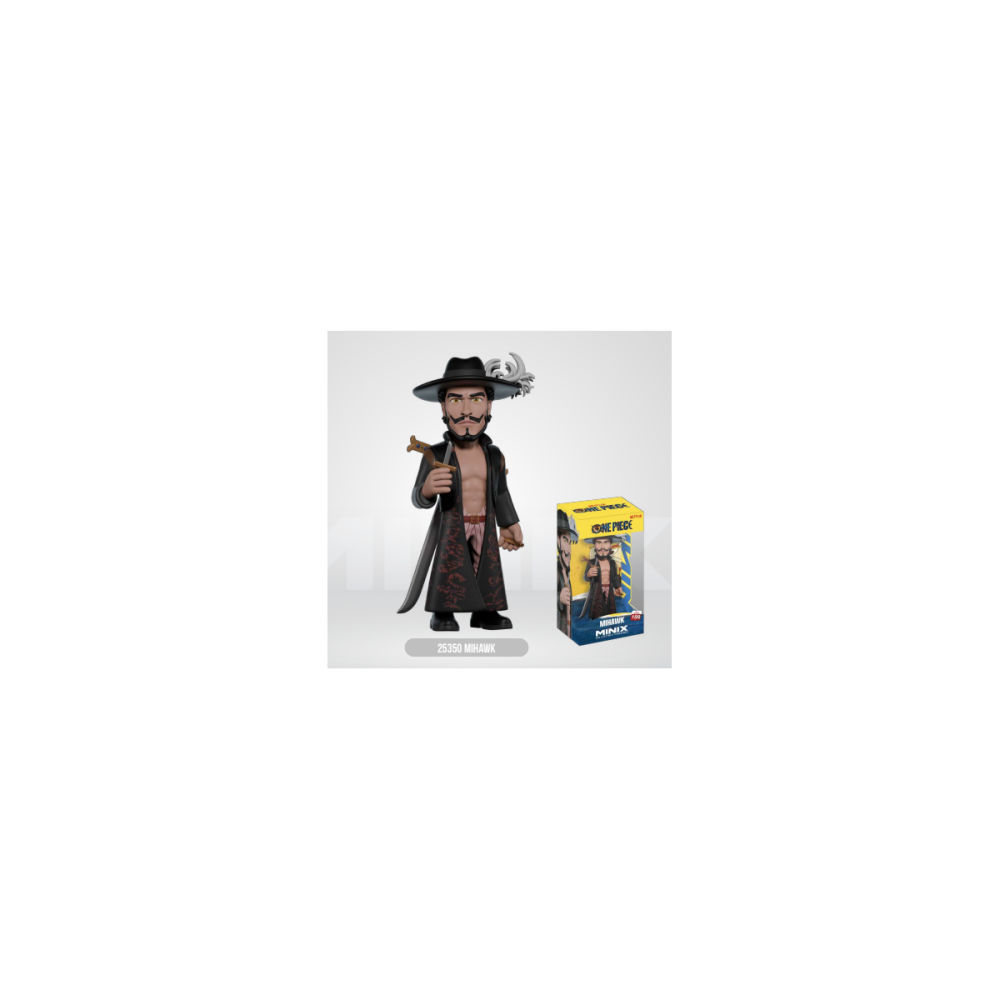 ONE PIECE Netflix - Mihawk - Figurine Minix 12cm