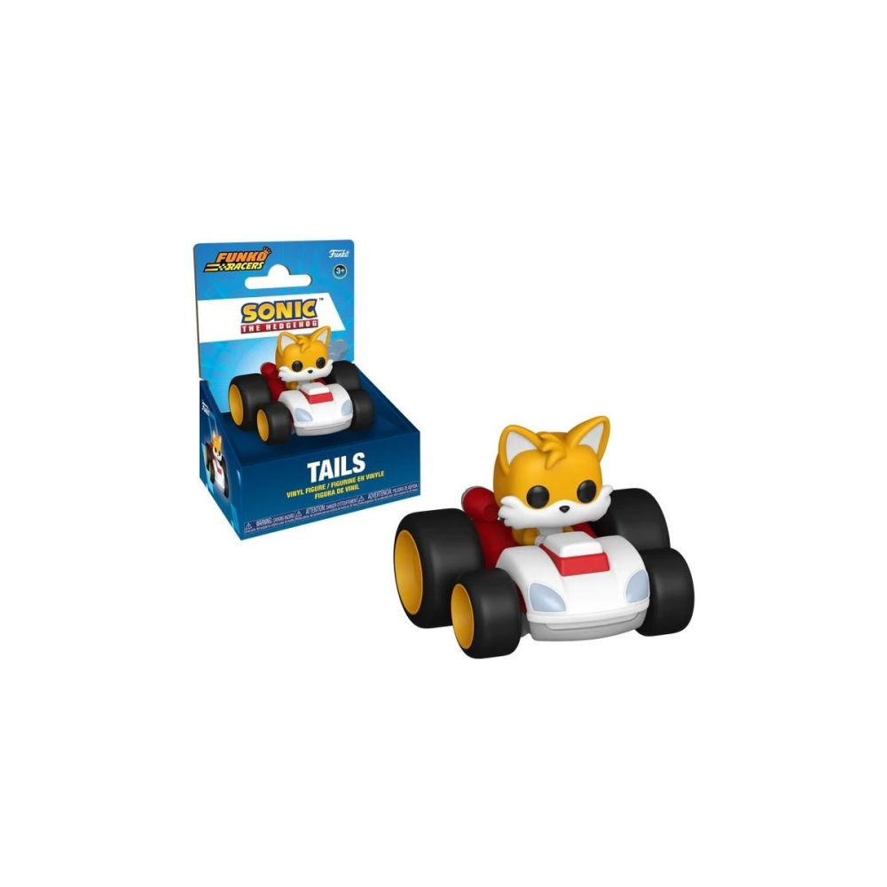 Figurine Pop Sonic The Hedgehog Super Racers Diecast figurine Tails 5 cm