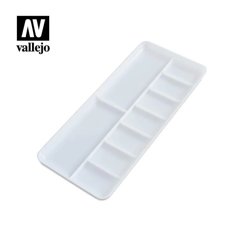 GUNDAM ACC - Palette plastique pour peinture '18x8.5cm'