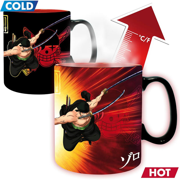 One Piece - Mug Magique - Zoro & Sanji