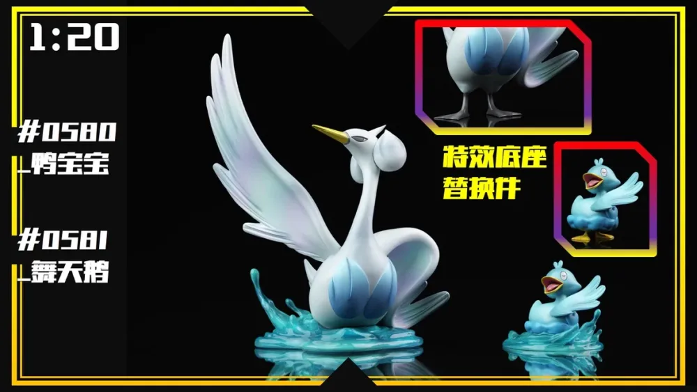 [PREORDER] 1/20 Scale World Figure [SXG] – Ducklett & Swanna