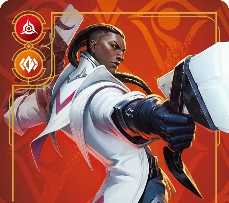 Riftbound - Carte Lucian, Purificateur V.1 Rare FOIL FR