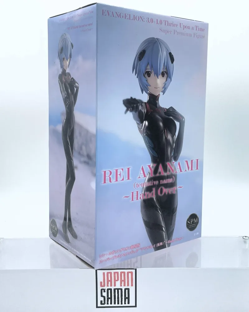 Evangelion 3.0+1.0 : Thrice Upon a Time – Figurine – SEGA SPM Super Premium – Hand Over Rei Ayanami