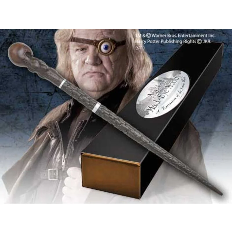 Harry Potter réplique baguette de Maugrey Fol-Oeil (édition personnage)