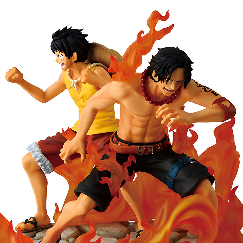 Figurine – ONE PIECE Ace & Luffy Ichibansho Dramatic Memories Bandai
