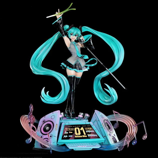 Hatsune Miku - Statue Résine - Hatsune Miku - Échelle 1/6 - Kitsune Statue
