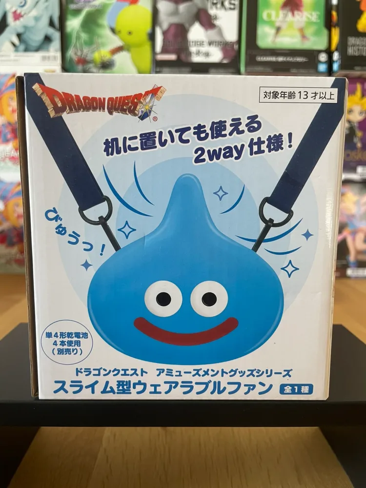 Ventilateur portable Slime 12 cm – 2way wearable & desktop fan | Dragon Quest