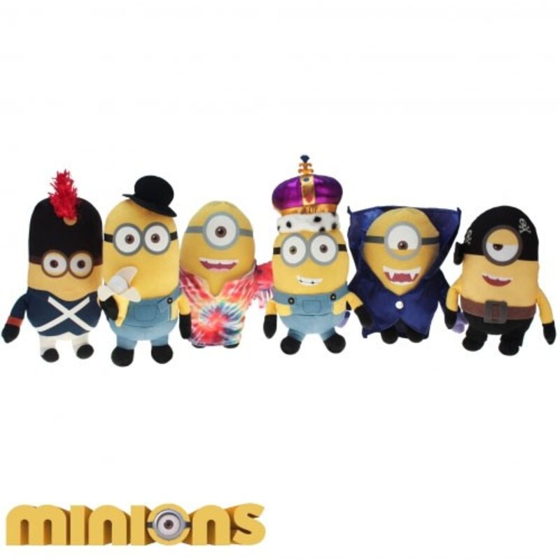 Minions assortiment porte-clés peluche sac à dos Movie 14 cm (6)