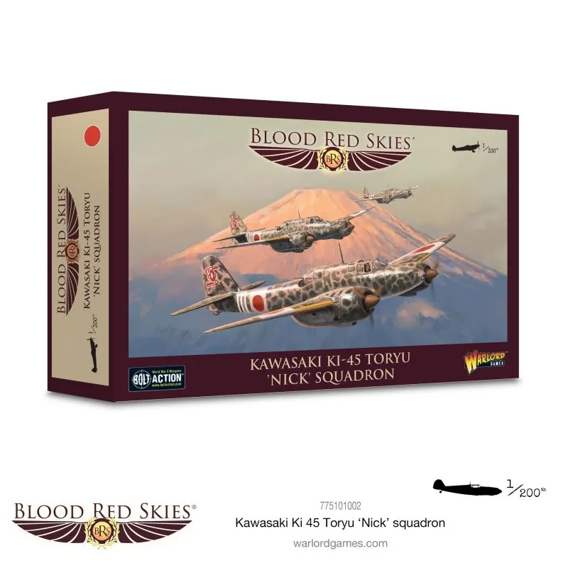 Jeu de figurine Escadron de Kawasaki Ki-45 Toryu 'Nick'