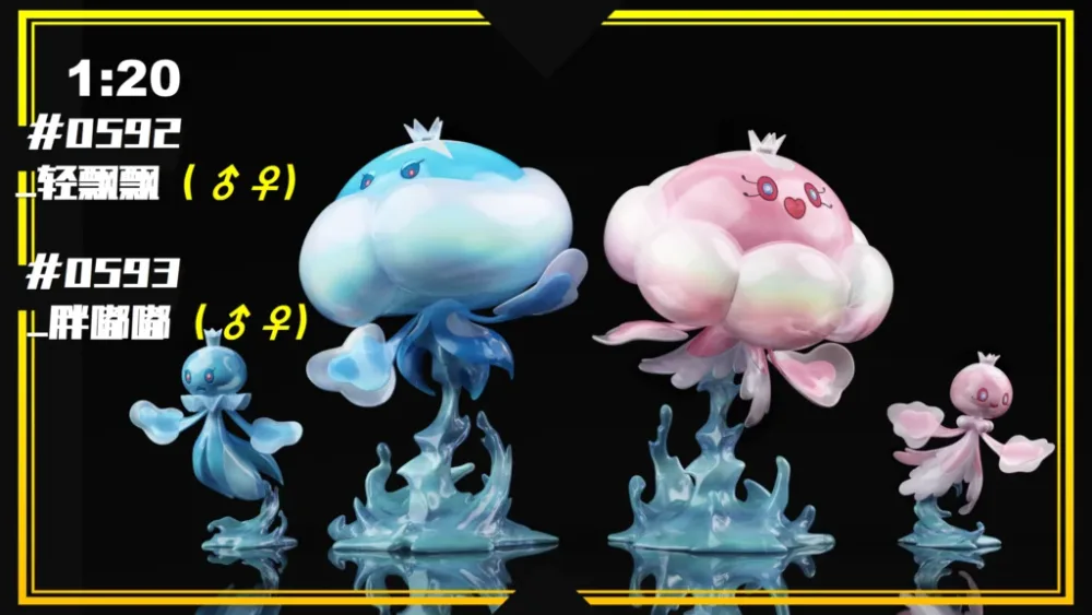 [PREORDER] 1/20 Scale World Figure [SXG] – Frillish & Jellicent