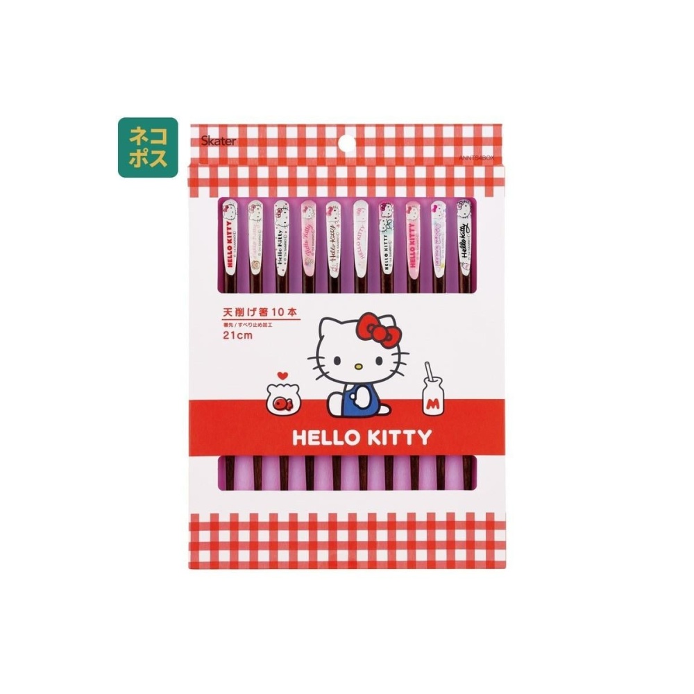 HELLO KITTY - Set de 10 baguettes à collectionner 21cm