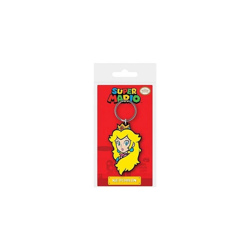 SUPER MARIO - Princesse Peach - Porte-clés en PVC