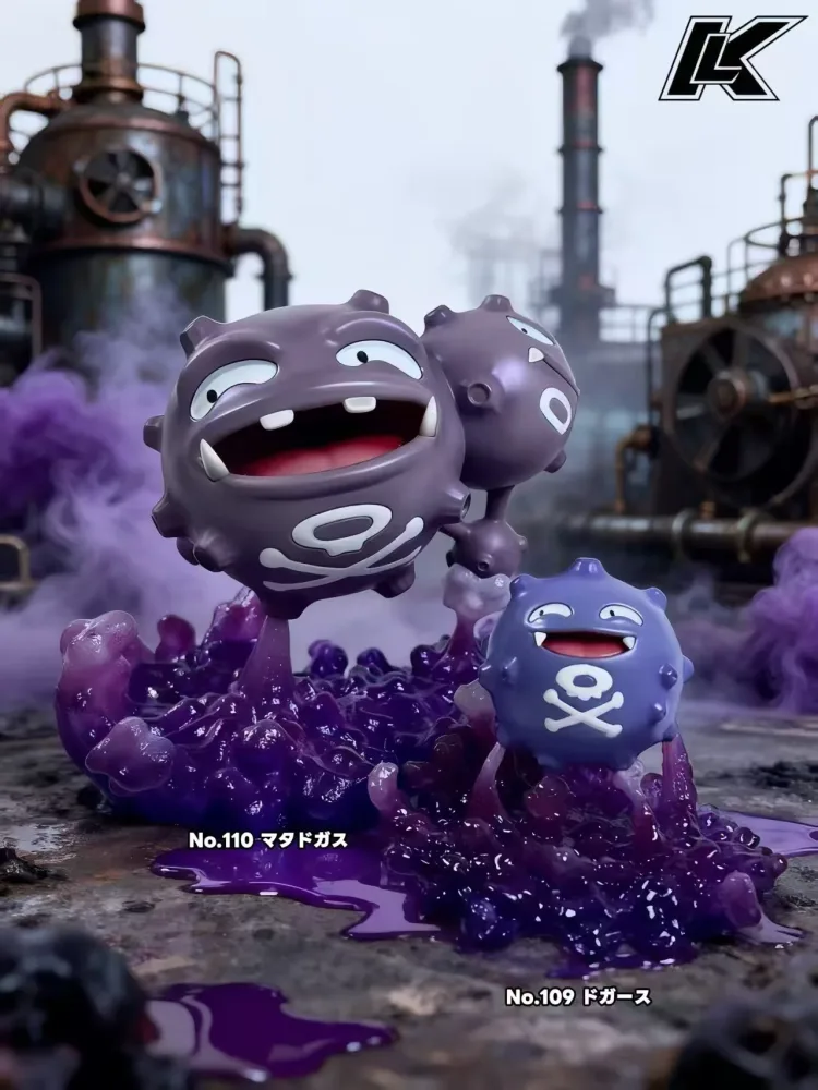 [PREORDER] 1/20 Scale World Figure [HAPPY HOUSE] – Koffing & Weezing