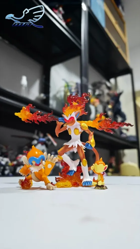 [PREORDER] 1/20 Scale World Figure [MN] – Chimchar & Monferno & Infernape