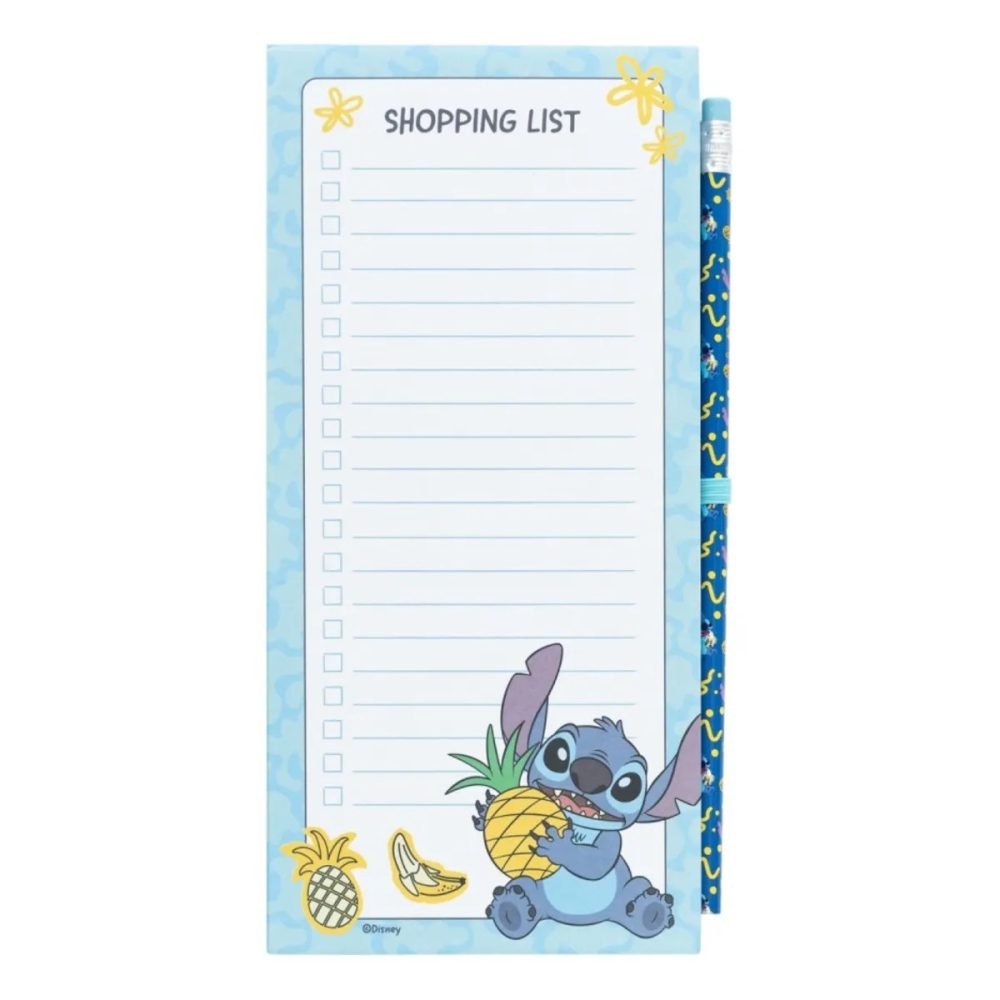 Bloc notes magnétique Disney Stitch Tropical
