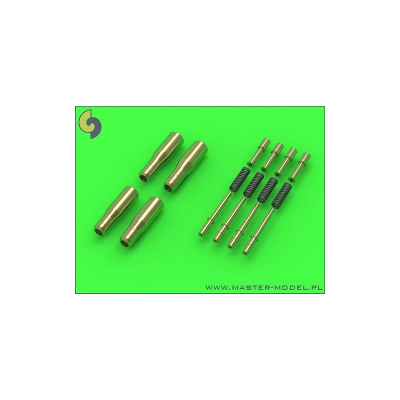 Canons Hawker Hurricane Mk.IIC - Hispano Mk.II 20mm (avec ressorts de rappel ronds) (4 pièces)
