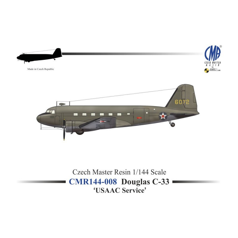 Maquette Douglas C-33 Decals U.S. Army