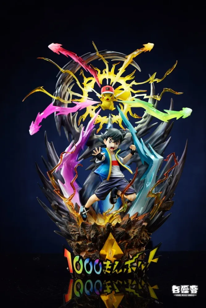 [PREORDER] 1/8 Scale GK Statue [WHITE NOISE] – Ash Ketchum & Pikachu