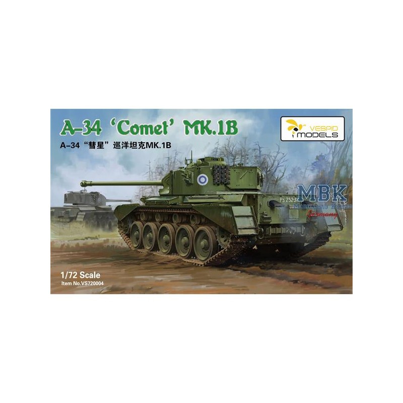 Maquette Comète A-34 MK.1B