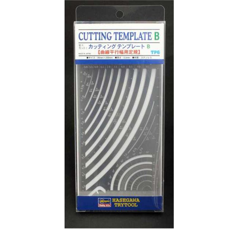 Cutting template b