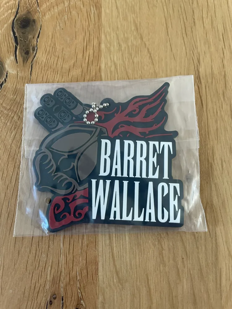 Final Fantasy – Porte-clés – Barret Wallace Rubber 7 cm