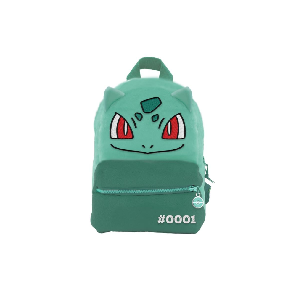 POKEMON - Bulbizarre - Sac à Dos Fluffy '30x23x12cm'
