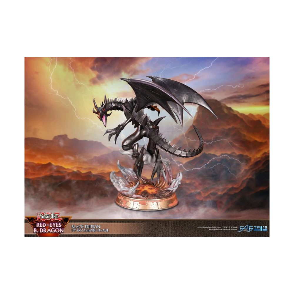 Yu-Gi-Oh ! Red-Eyes B. Dragon Black Colour