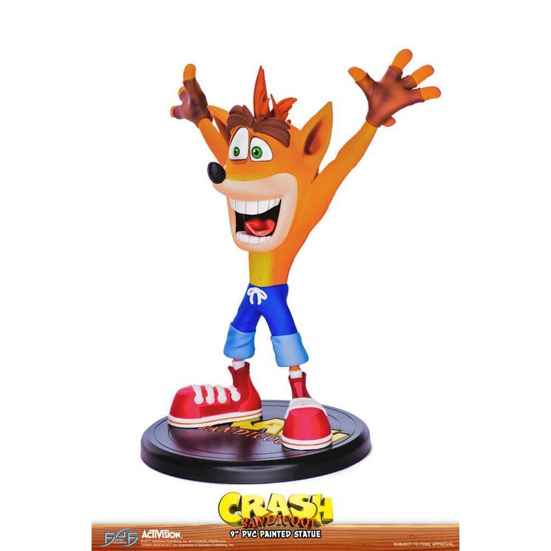 Crash Bandicoot N. Sane Trilogy statuette PVC Crash Bandicoot 23 cm