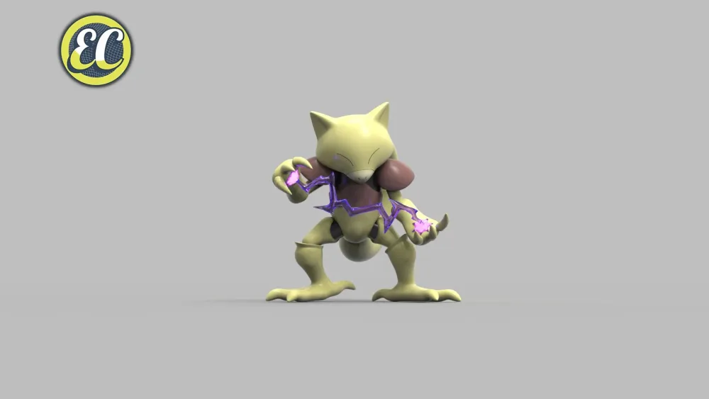 [IN STOCK] 1/20 Scale World Figure [EC] – Abra & Kadabra & Alakazam