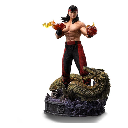 Mortal Kombat statue 1/10 Art Scale Liu Kang 23 cm - IRON STUDIOS