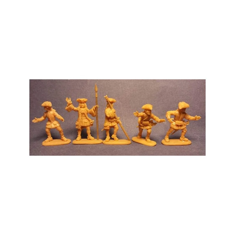 Figurines Artillerie française. Guerre de Succession d'Espagne
