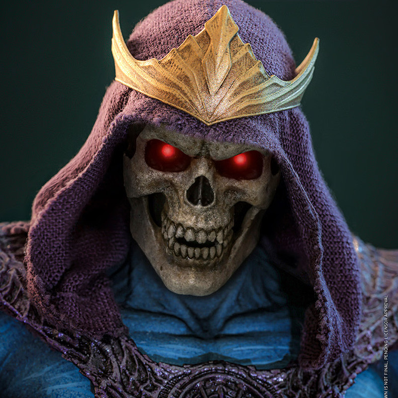 MAITRES DE L'UNIVERS Movie Masterpiece Skeletor Hot Toys – Figurine