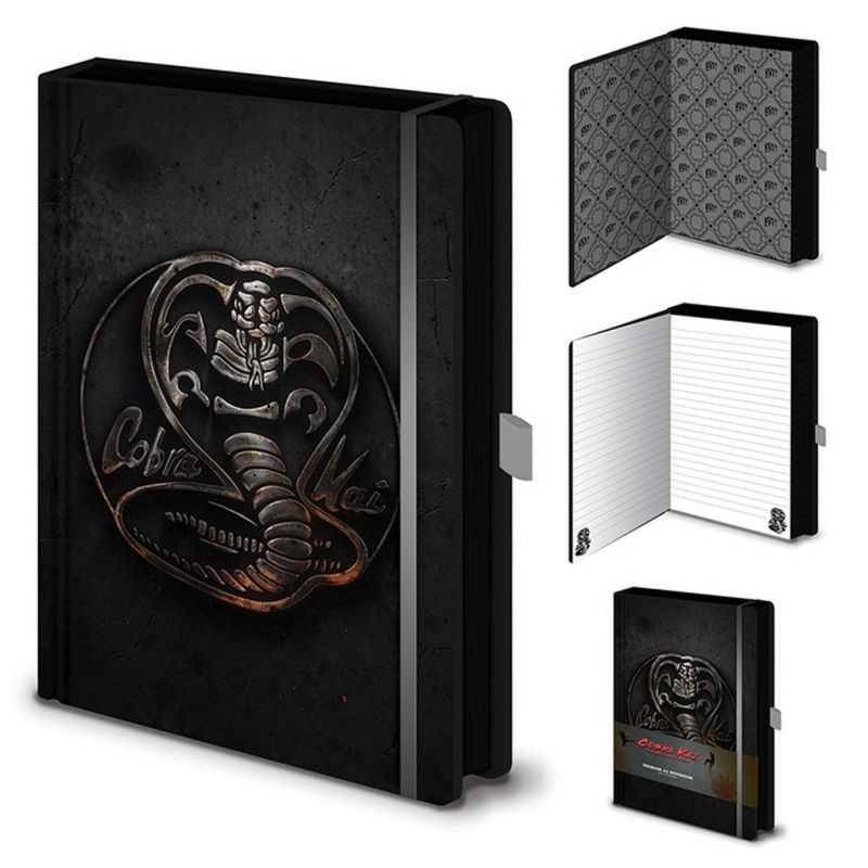 Cobra kai metal badge prem. a5 notebook