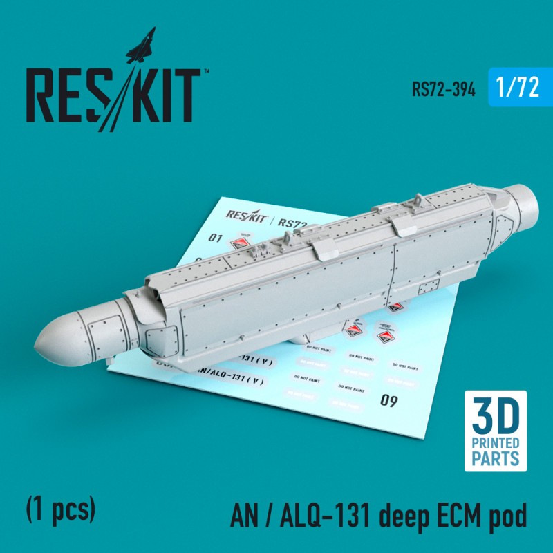 Accessoire AN / ALQ-131 deep ECM pod (3D Printing)